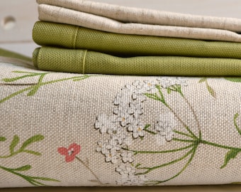 Pure cotton flowers tablecloth, tablecloth made in Italy, spring, cotton, cotton, cotton tablecloth, various sizes
