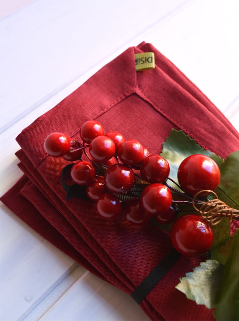 disirlab Linen Napkin - Thumbnail 4