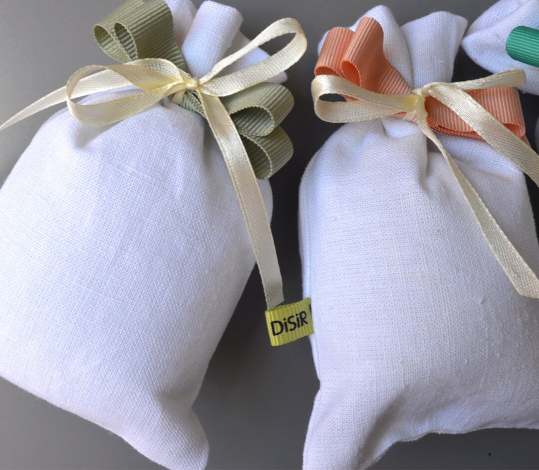 Kojoon Sacchetti Di Lino Con Coulisse - 50 Pezzi Per Matrimoni, Bomboniere E Regali Ecologici - Foto 9