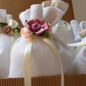 Bag perfumes linen, linen blend, linen, wedding favor