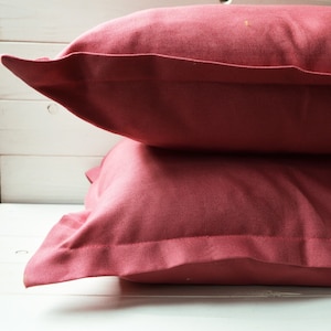 Pink cushion in pure cotton, decorative pillow, coordinate, Italian fabric, pink pillow, decorative pillows, coordinable