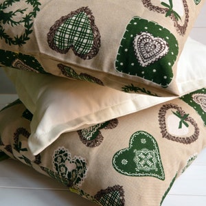Black friday! Tyrolean line on offer! Choice items, oval, rectangular table cloth, runner, various measure pillows, green tyrolean print