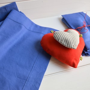 Runner, table runner, table runner guide linen, linen table runner, table runner, runner table, blue runner, linen,