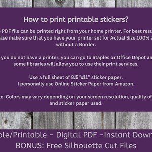 Black Color Box Stickers Planner Stickers Full Box Half - Etsy