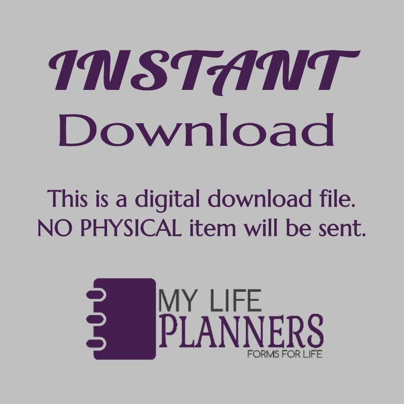 Horizontal Fitness Happy Planner Inserts Printable Happy Etsy