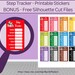 Weight Watcher Point Tracker, Printable Planner Stickers, MAMBI CLASSIC ...