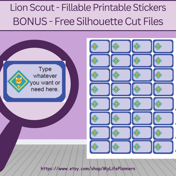Cub Scout Printables - Etsy