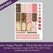 Floral Garden CLASSIC Happy Planner Printable Stickers Weekly - Etsy