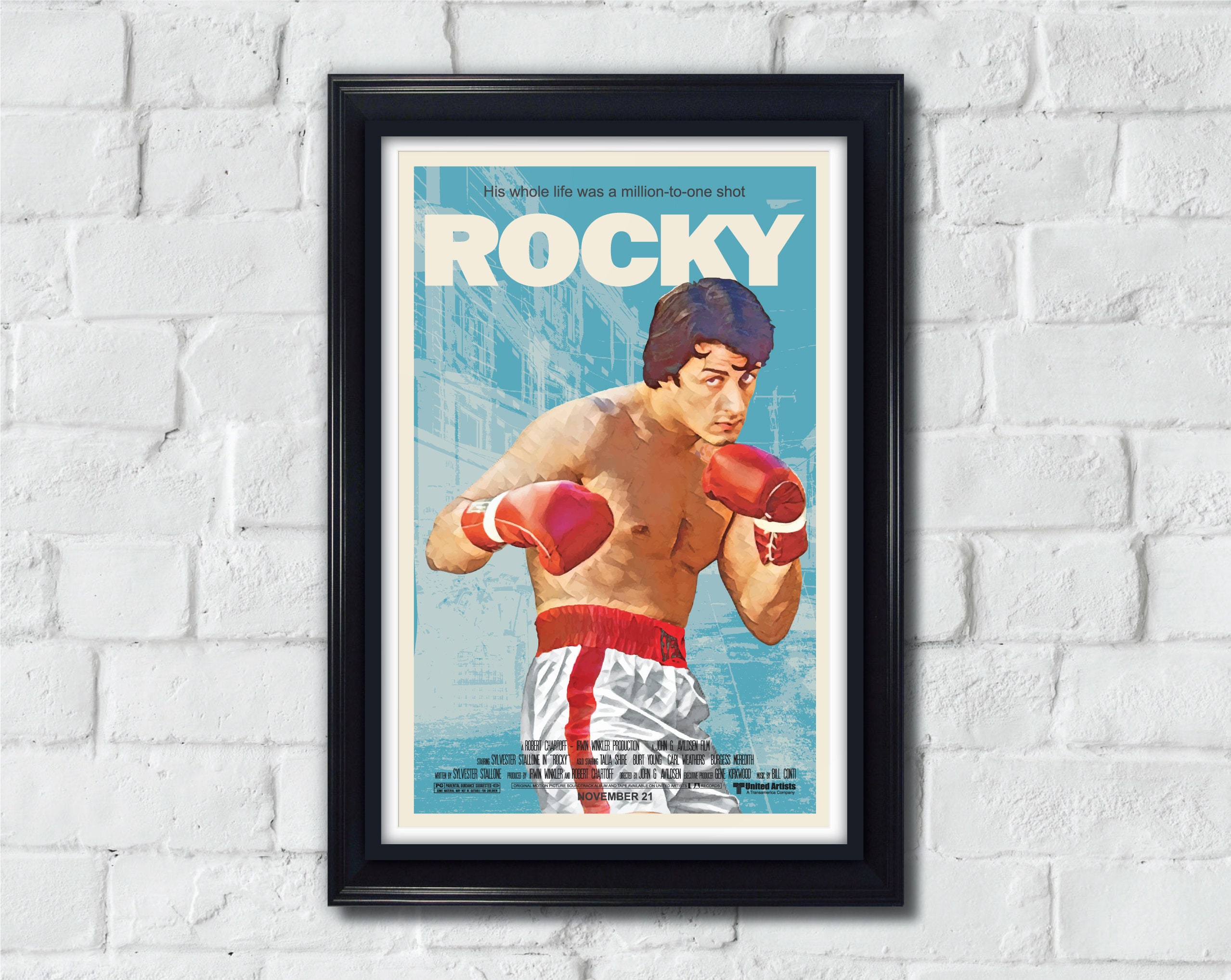 Rocky Fight Poster picture