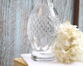 Vintage Waterford Colleen Decanter with Stopper Wine Decanter with pointed Stopper Waterford Colleen Collection Olive Cut Crystal Barware