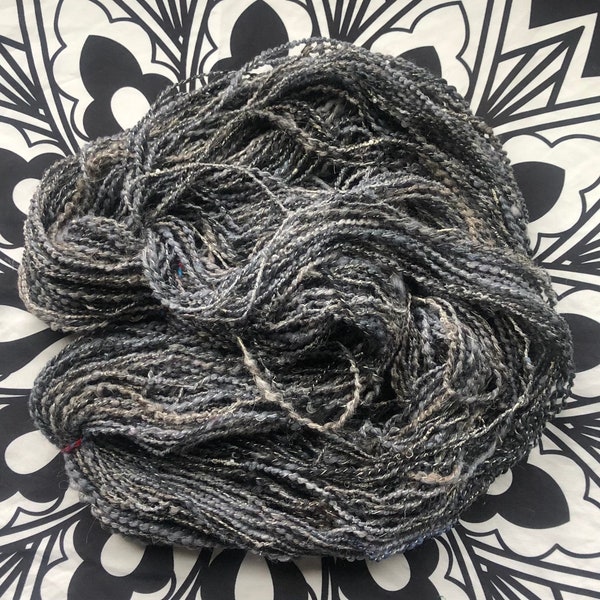 Moon Drops | Hand Spun Art Yarn