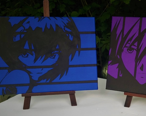 Eva - TANK!- Hand Painted Acrylic on Hand Stretched Canvas