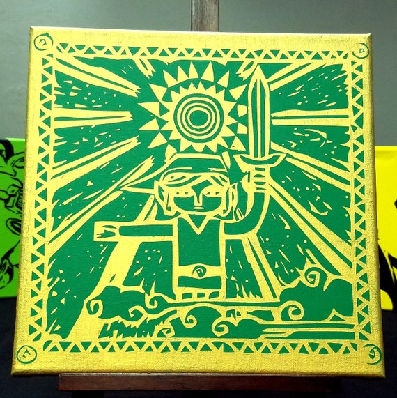 Wind Waker Prologue Tribute Canvas
