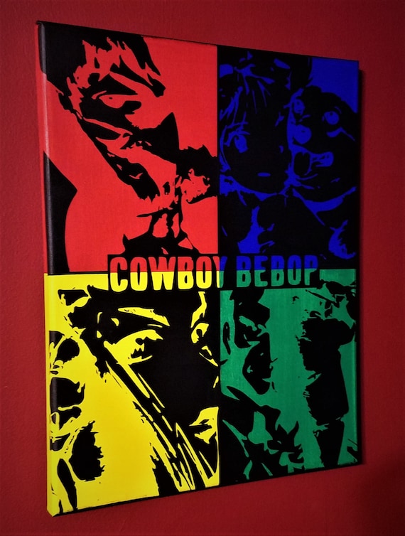 Bebop Tribute Canvas - Painted by Hand in Acrylic