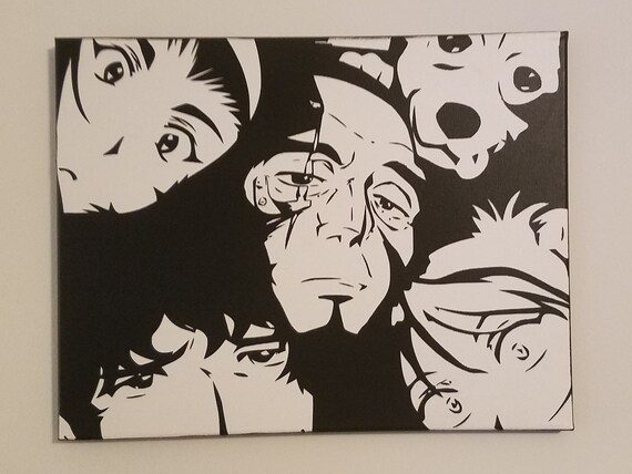 Bebop Tribute Canvas - Painted by Hand in Acrylic