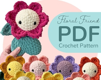 Floral Friend Crochet Pattern PDF || Digital File Only