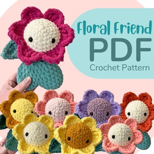 Floral Friend Crochet Pattern PDF || Digital File Only