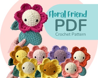 Floral Friend Crochet Pattern PDF || Digital File Only