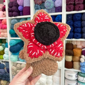 Demogorgon and Star Buddy Crochet Pattern PDF Digital File Only image 2