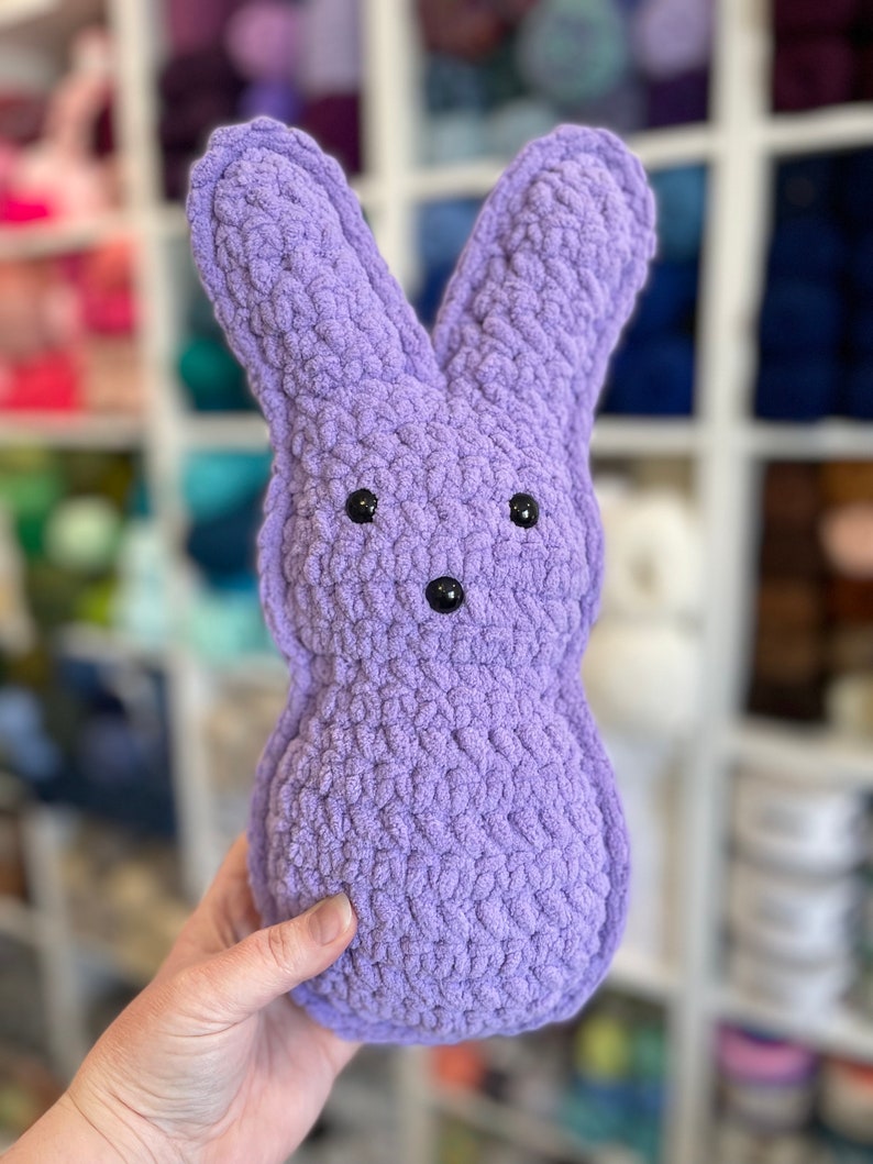 Small Bunny Peep Crochet Pattern PDF Digital File Only image 6