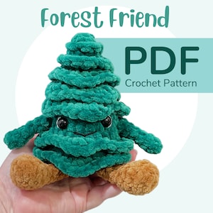 Forest Friend Crochet Pattern PDF Digital File Only image 1