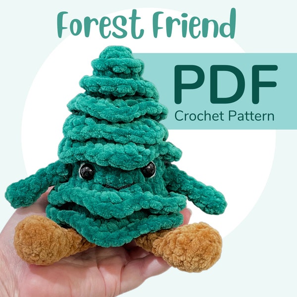 Forest Friend Crochet Pattern PDF || Digital File Only