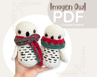 Imogen Owl Crochet Pattern PDF || Digital File Only