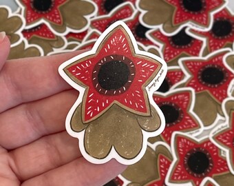 Demogorgon Plushie Sticker