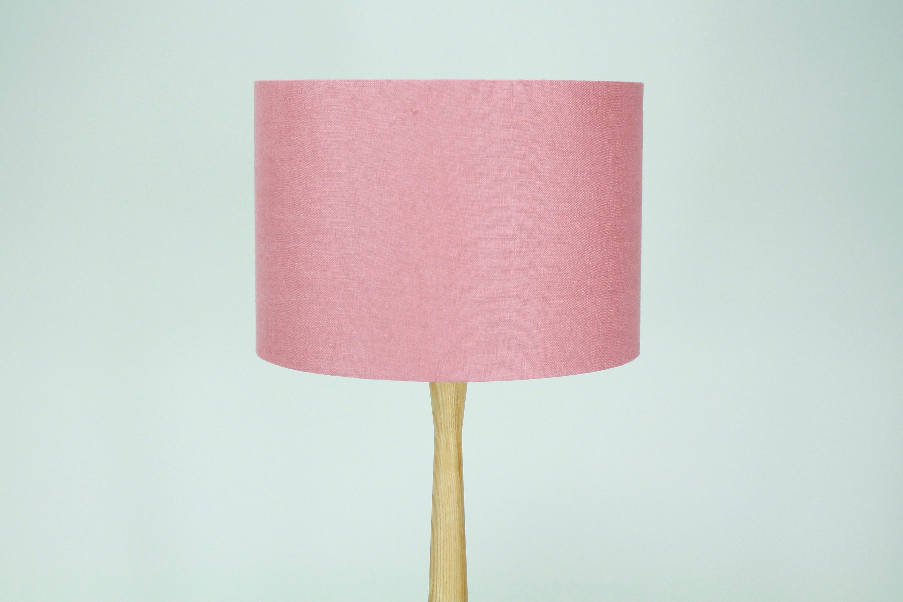 Rose Pink Linen Lampshade Pink Lampshades for Table Lamp Etsy