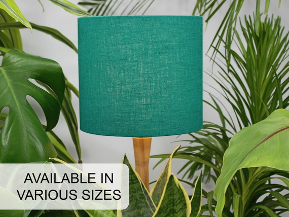 Green floor lamp shade deals