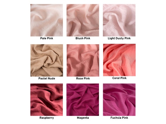 Washed Linen - Oeko-Tex® - Fuchsia Washed Linen - Oeko-Tex® - Fuchsia