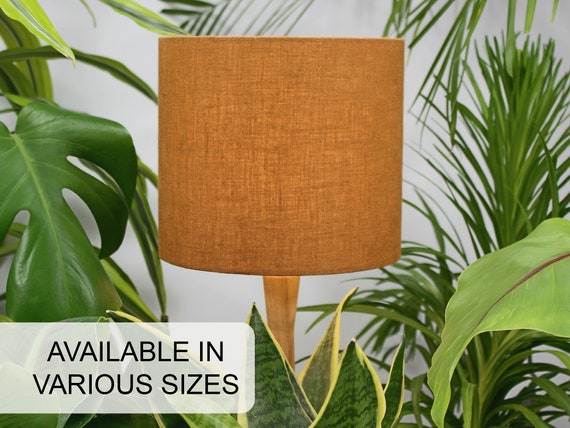 Orange lampshade ceiling online