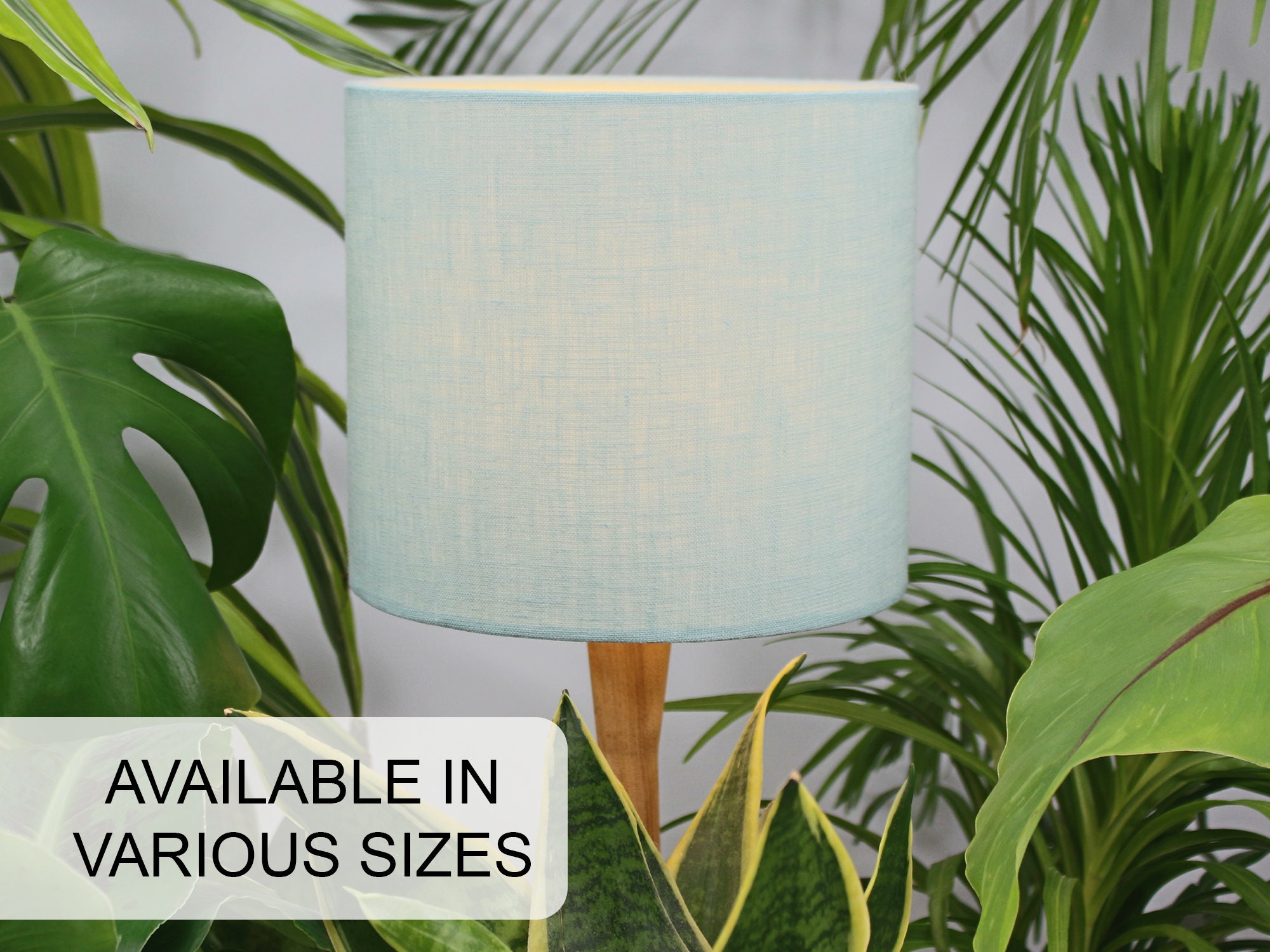 Duck Egg Blue Lamp Etsy UK
