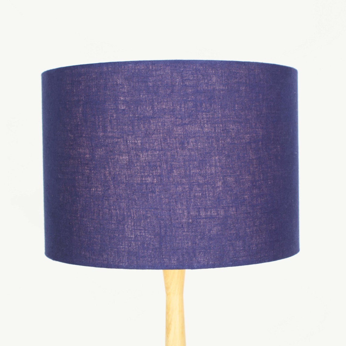 Navy Linen Lampshade Navy Blue Lamp Shade Bedside Table Etsy