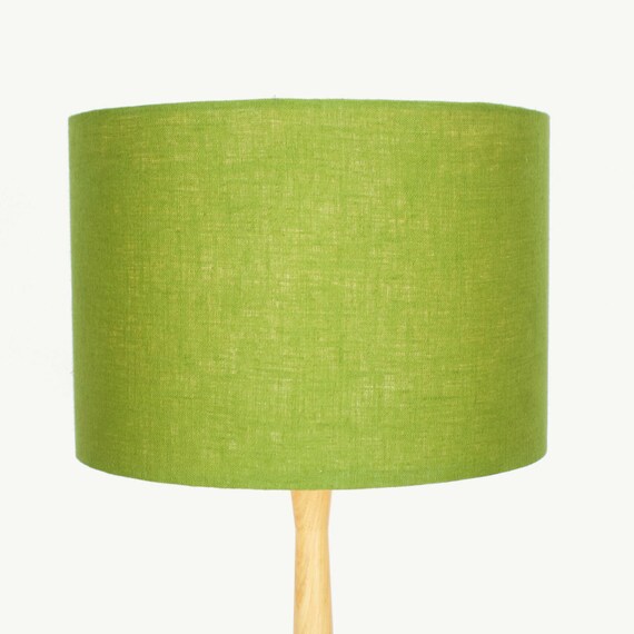 Linen Moss Green Lampshade Green Lamp Shade for Table Lamp Floor