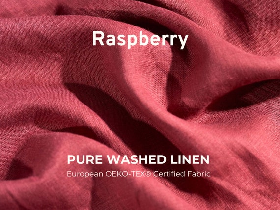 Organic Cotton Poplin - European Import - Oeko-Tex® - Raspberry Organic Cotton Poplin - European Import - Oeko-Tex® - Raspberry