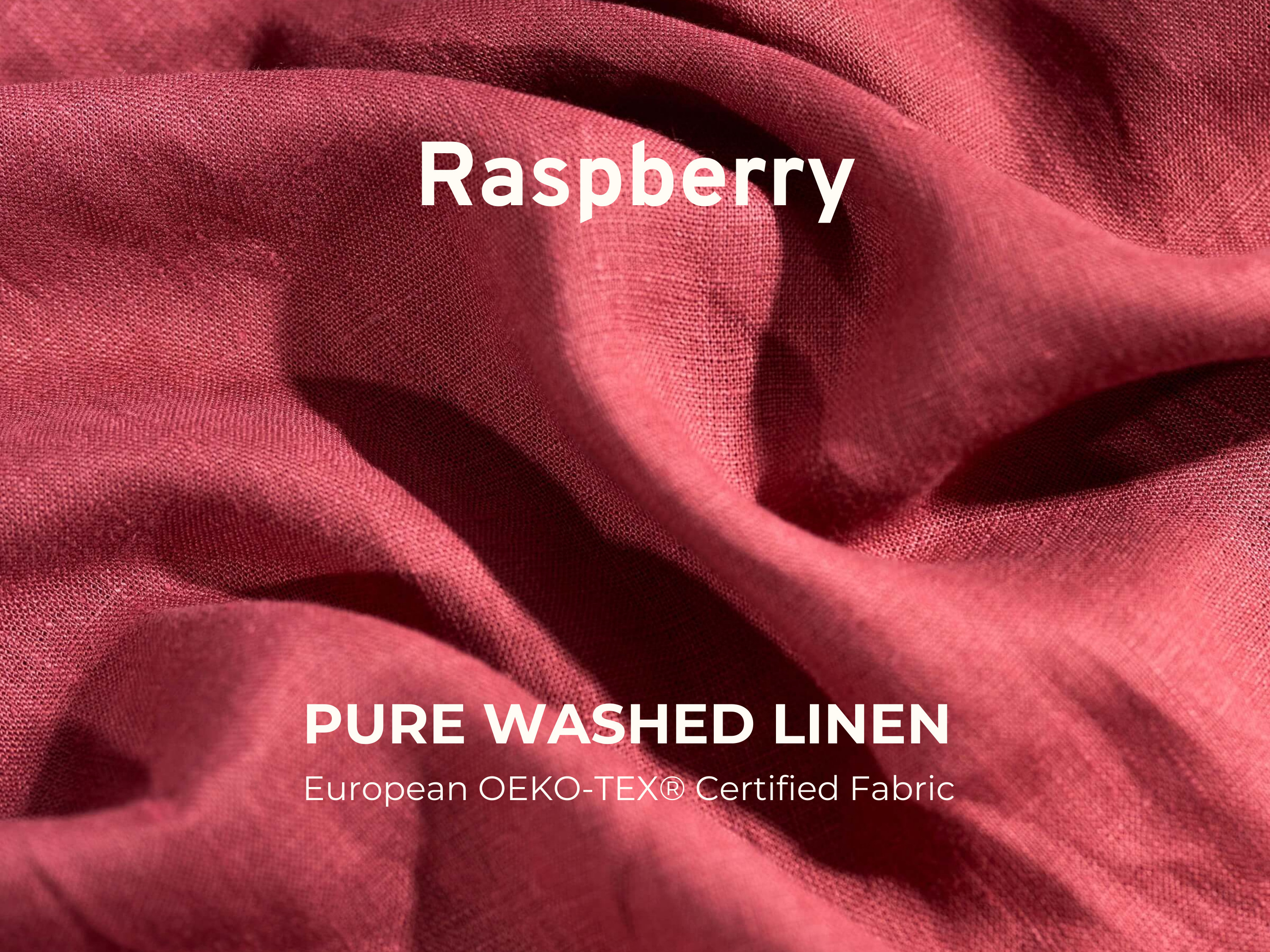 Organic Cotton Poplin - European Import - Oeko-Tex® - Raspberry Organic Cotton Poplin - European Import - Oeko-Tex® - Raspberry