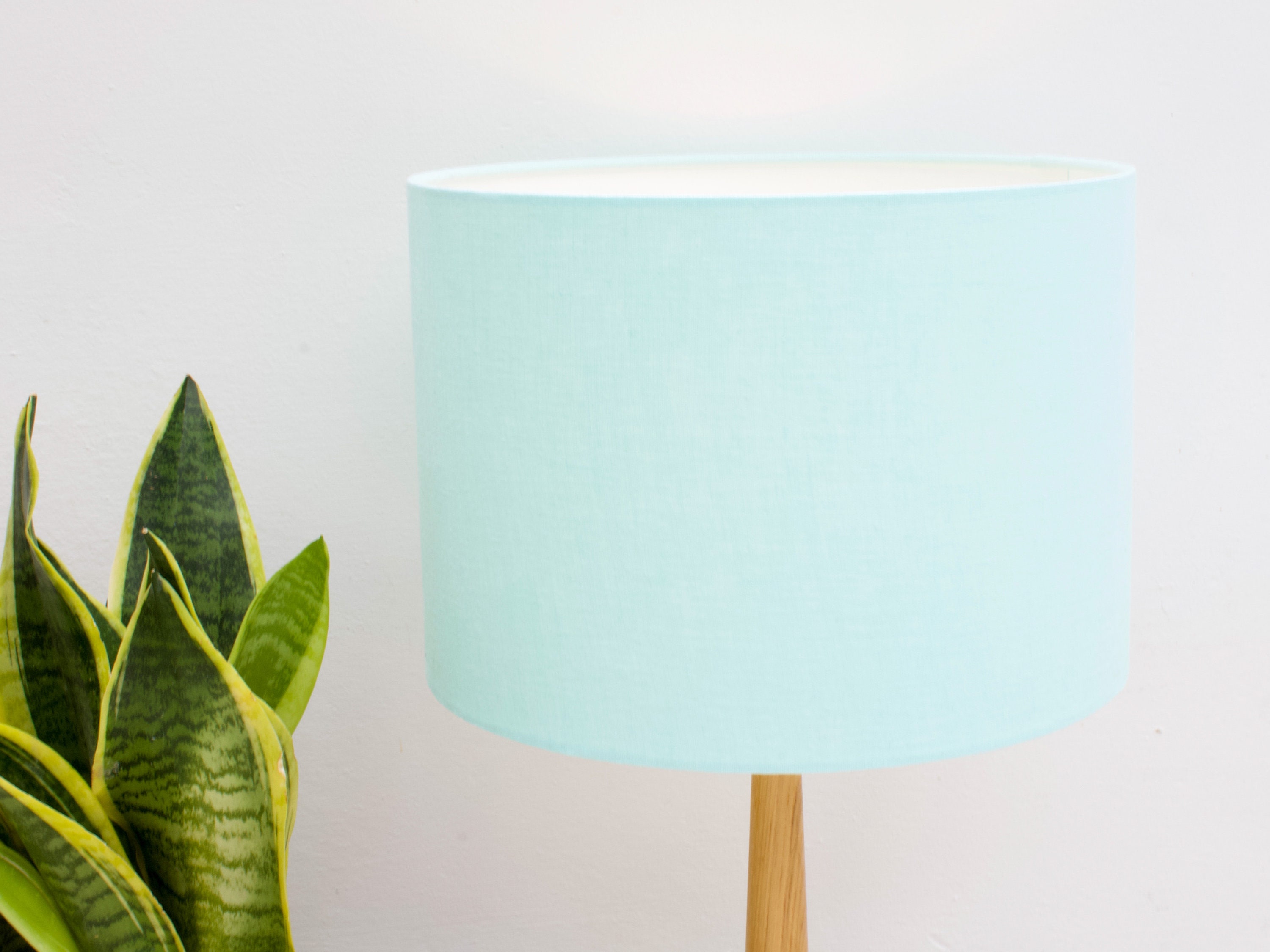 Linen Mint Green Lamp Shade Light Mint Lampshade for Table Lamp