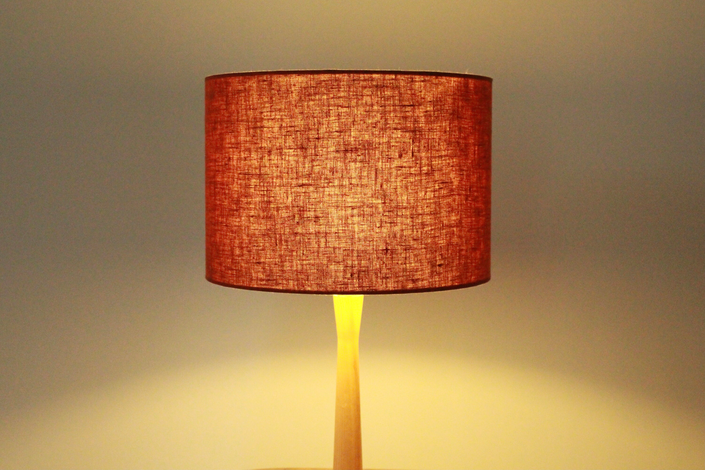 Terracotta Linen Lampshade Orange Lamp Shade Large & Small Etsy