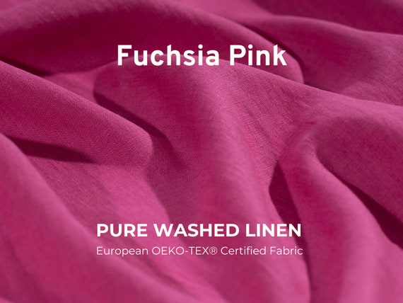 Organic Cotton Poplin - European Import - Oeko-Tex® - Fuchsia Organic Cotton Poplin - European Import - Oeko-Tex® - Fuchsia