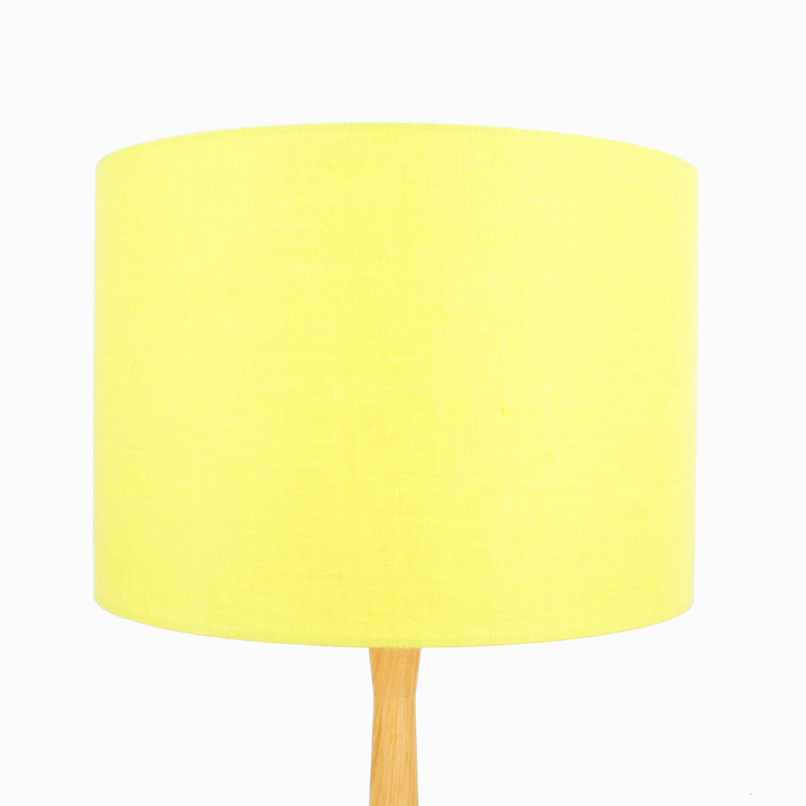 Pale yellow lamp shade deals