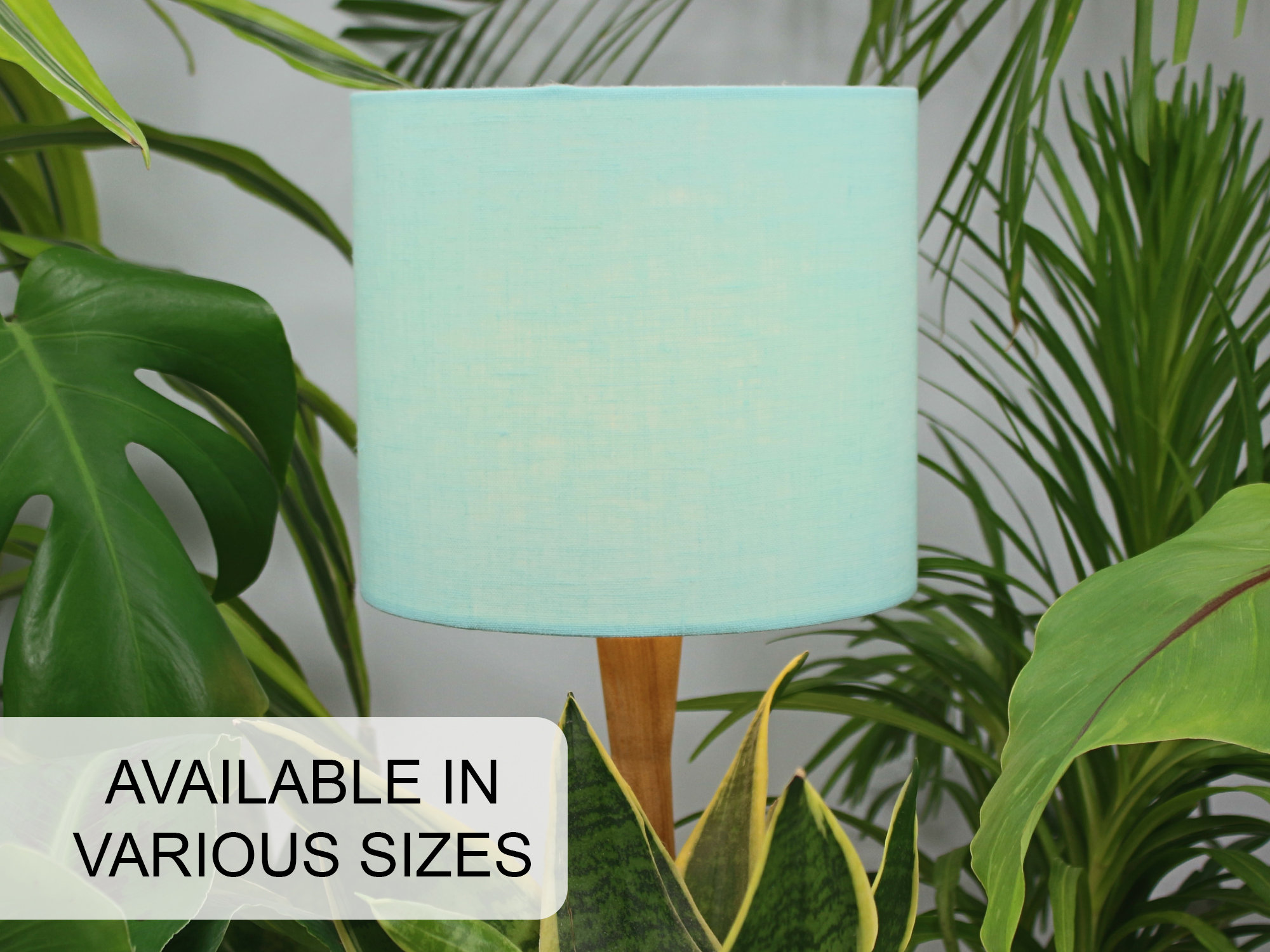 Linen Mint Green Lamp Shade Light Mint Lampshade for Table
