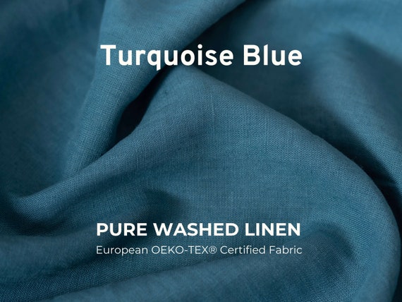 Organic Cotton Poplin - European Import - Oeko-Tex® - Turquoise Organic Cotton Poplin - European Import - Oeko-Tex® - Turquoise
