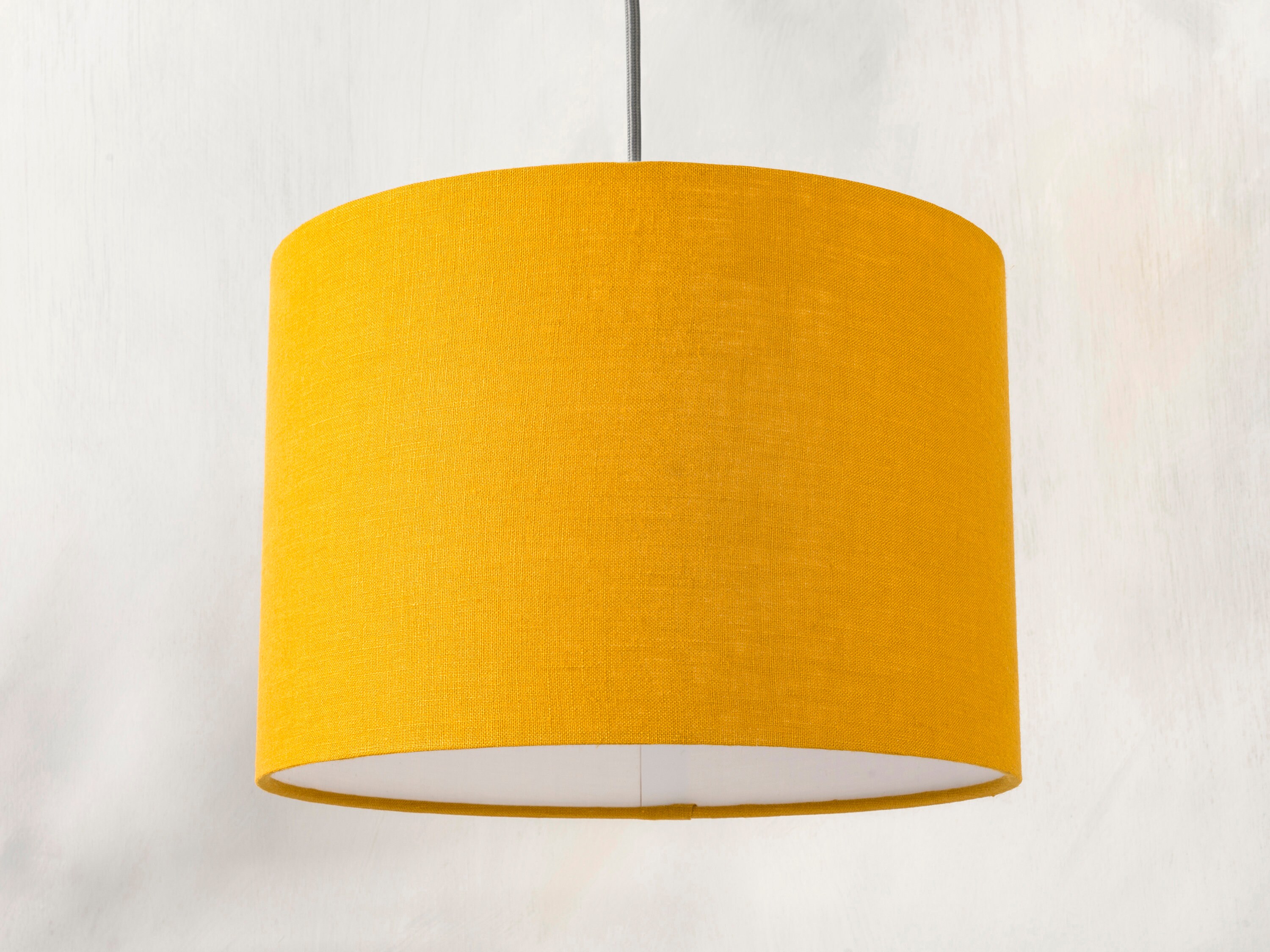 ULTECHNOVO Lampenschirm Aus Leinen - Retro Design Für Stehlampen