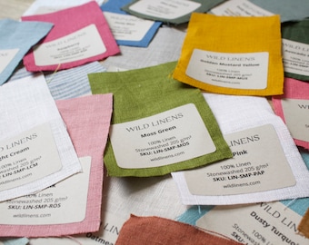 Linens Fabric Samples - For Linens for Sale by the Metre