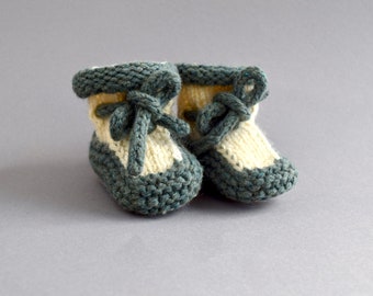 Bottines au crochet à la main pour bébé, bottines tricotées à la main, tricot pour nouveau-né, bottines pour nouveau-né