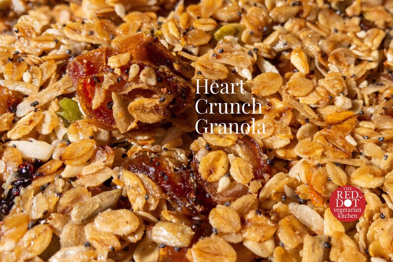Heart Crunch Granola glutenfree 5oz Etsy