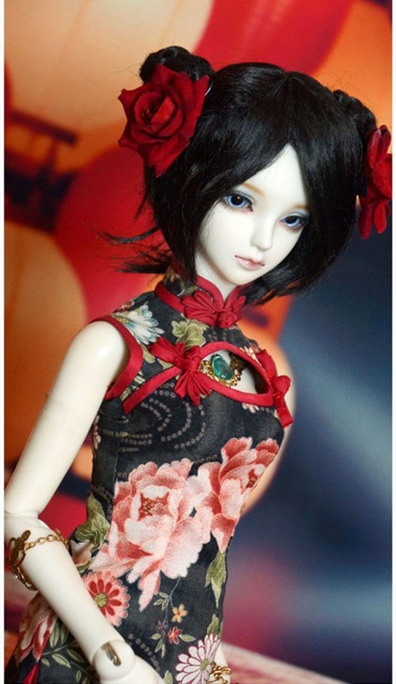 BJD CheongsamQipao 1/3 Size Doll Clothes Etsy