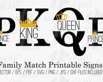 Download Prince Princess Svg Etsy