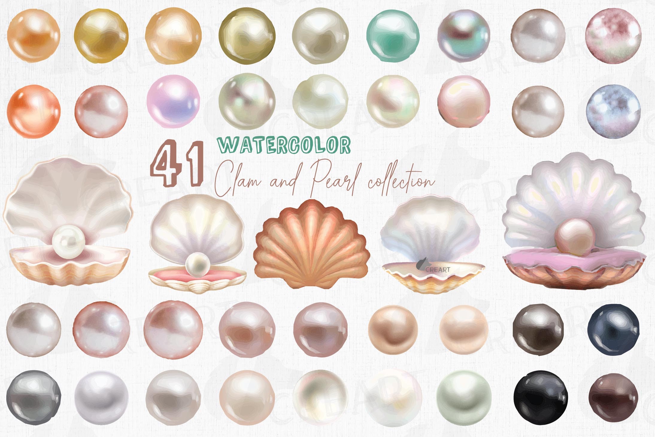  Liquid Pearls Ranger Favorites - Bisque, Platinum, Opal,  Copper, Ballerina & Ocean Blue : Arts, Crafts & Sewing